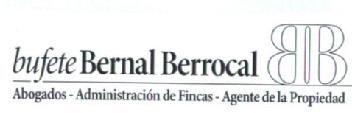 Imagen de BUFETE BERNAL BERROCAL ABOGADOS - ADMINISTRACION DE FINCAS - AGENTE DE LA PROPIEDAD