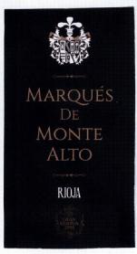 Imagen de MARQUES DE MONTE ALTO RIOJA