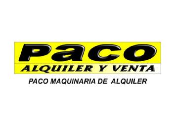 Imagen de PACO ALQUILER Y VENTA PACO MAQUINARIA DE ALQUILER