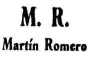 Imagen de M. R. MARTIN ROMERO