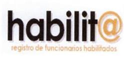 Imagen de HABILIT@ REGISTRO DE FUNCIONARIOS HABILITADOS