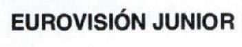 Imagen de EUROVISION JUNIOR