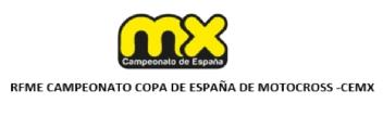 Imagen de MX CAMPEONATO DE ESPAÑA RFME CAMPEONATO COPA DE ESPAÑA DE MOTOCROSS -CEMX