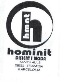 Imagen de H HMNT HOMINIT DISSENY I MODA