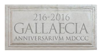 Imagen de 216-2016 GALLAECIA ANNIVERSARIUM MDCCC