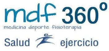 Imagen de MDF360 MEDICINA DEPORTE FISIOTERAPIA SALUD EJERCICIO