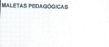 Imagen de MALETAS PEDAGOGICAS