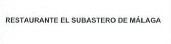 Imagen de RESTAURANTE EL SUBASTERO DE MALAGA