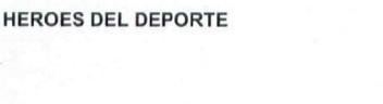 Imagen de HEROES DEL DEPORTE