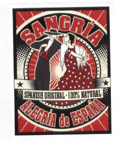Imagen de SANGRIA ALEGRIA DE ESPAÑA SPANISH ORIGINAL 100% NATURAL
