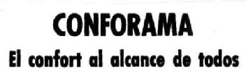 Imagen de CONFORAMA EL CONFORT AL ALCANCE DE TODOS