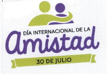 Imagen de DIA INTERNACIONAL DE LA AMISTAD 30 DE JULIO
