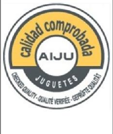 Imagen de CALIDAD COMPROBADA AIJU JUGUETES CHECKED QUALITY QUALITE VERIFIEE GEPRUFTE QUALITAT