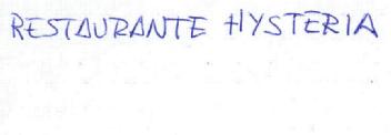 Imagen de RESTAURANTE HYSTERIA