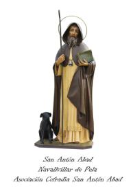 Imagen de SAN ANTON ABAD NAVALLVILLAR DE PELA ASOCIACION COFRADIA SAN ANTON ABAD