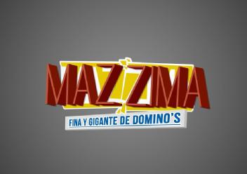 Imagen de MAZZIMA FINA Y GIGANTE DE DOMINO'S