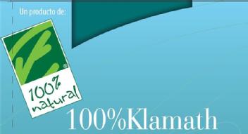 Imagen de UN PRODUCTO DE 100% NATURAL, 100% KLAMATH