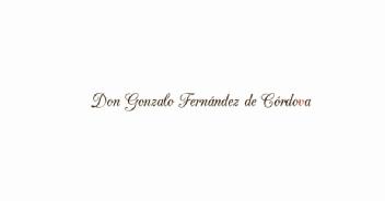 Imagen de DON GONZALO FERNANDEZ DE CORDOVA