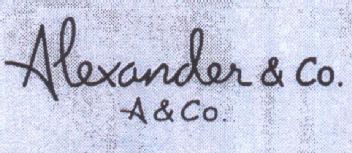 Imagen de ALEXANDER & CO A&CO