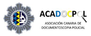 Imagen de ACADOCPOL ASOCIACION CANARIA DE DOCUMENTOSCOPIA POLICIAL