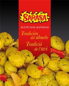Imagen de SARASA ACEITUNAS ALIÑADAS TRADICION DEL ABUELO TRADICIO DE L'AVI
