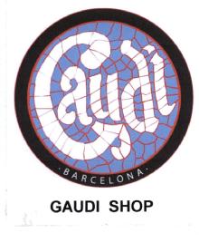 Imagen de GAUDI BARCELONA GAUDI SHOP