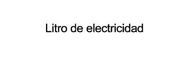 Imagen de LITRO DE ELECTRICIDAD