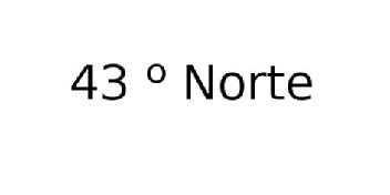 Imagen de 43 GRADOS NORTE