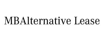 Imagen de MBALTERNATIVE LEASE