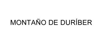 Imagen de MONTAÑO DE DURIBER