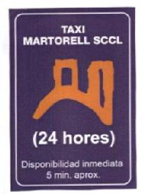 Imagen de TAXI MARTORELL SCCL (24 HORES) DISPONIBILIDAD INMEDIATA 5 MIN. APROX