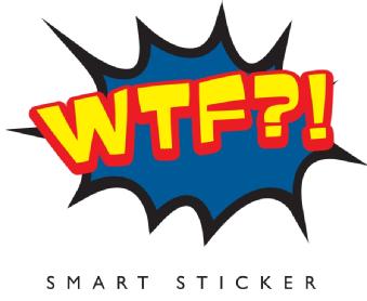 Imagen de WTF?! SMART STICKER