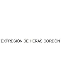 Imagen de EXPRESIÓN DE HERAS CORDÓN