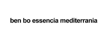 Imagen de BEN BO ESSENCIA MEDITERRANIA