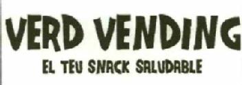 Imagen de VERD VENDING EL TEU SNACK SALUDABLE