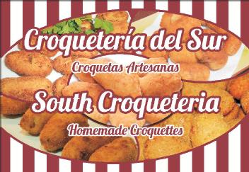 Imagen de CROQUETERIA DEL SUR CROQUETAS ARTESANAS SOUTH CROQUETERIA HOMEMADE CROQUETTES