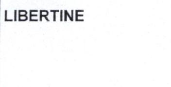 Imagen de LIBERTINE