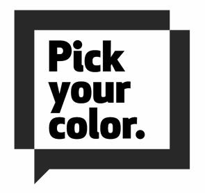 Imagen de PICK YOUR COLOR