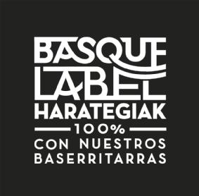 Imagen de BASQUE LABEL HARATEGIAK 100% CON NUESTROS BASERRITARRAS