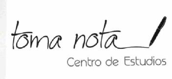 Imagen de TOMA NOTA CENTRO DE ESTUDIOS