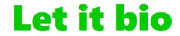 Imagen de LET IT BIO