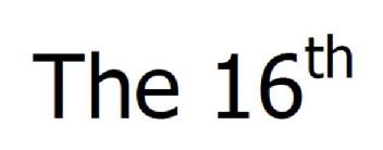 Imagen de THE 16TH