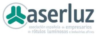 Imagen de ASERLUZ ASOCIACION ESPAÑOLA DE EMPRESARIOS DE ROTULOS LUMINOSOS E INDUSTRIAS AFINES