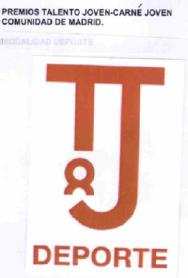 Imagen de PREMIOS TALENTO JOVEN-CARNE JOVEN COMUNIDAD DE MADRID DEPORTE