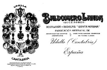Imagen de BALDOMERO LANDA (SUCESORES) DESTILERIA Y BODEGAS 