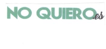 Imagen de NO QUIERO.ES