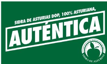 Imagen de SIDRA DE ASTURIAS DOP, 100% ASTURIANA, AUTENTICA CONSEJO REGULADOR DENOMINACION DE ORIGEN SIDRA DE ASTURIAS