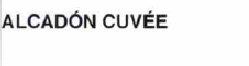 Imagen de ALCAUDON CUVEE