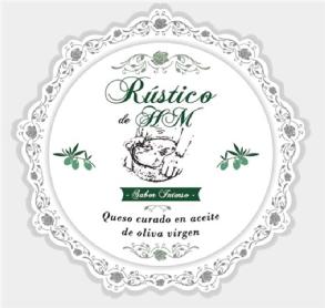 Imagen de RUSTICO DE HM. SABOR INTENSO. QUESO CURADO EN ACEITE DE OLIVA VIRGEN