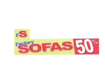 Imagen de FS FACTORY SOFAS 50%